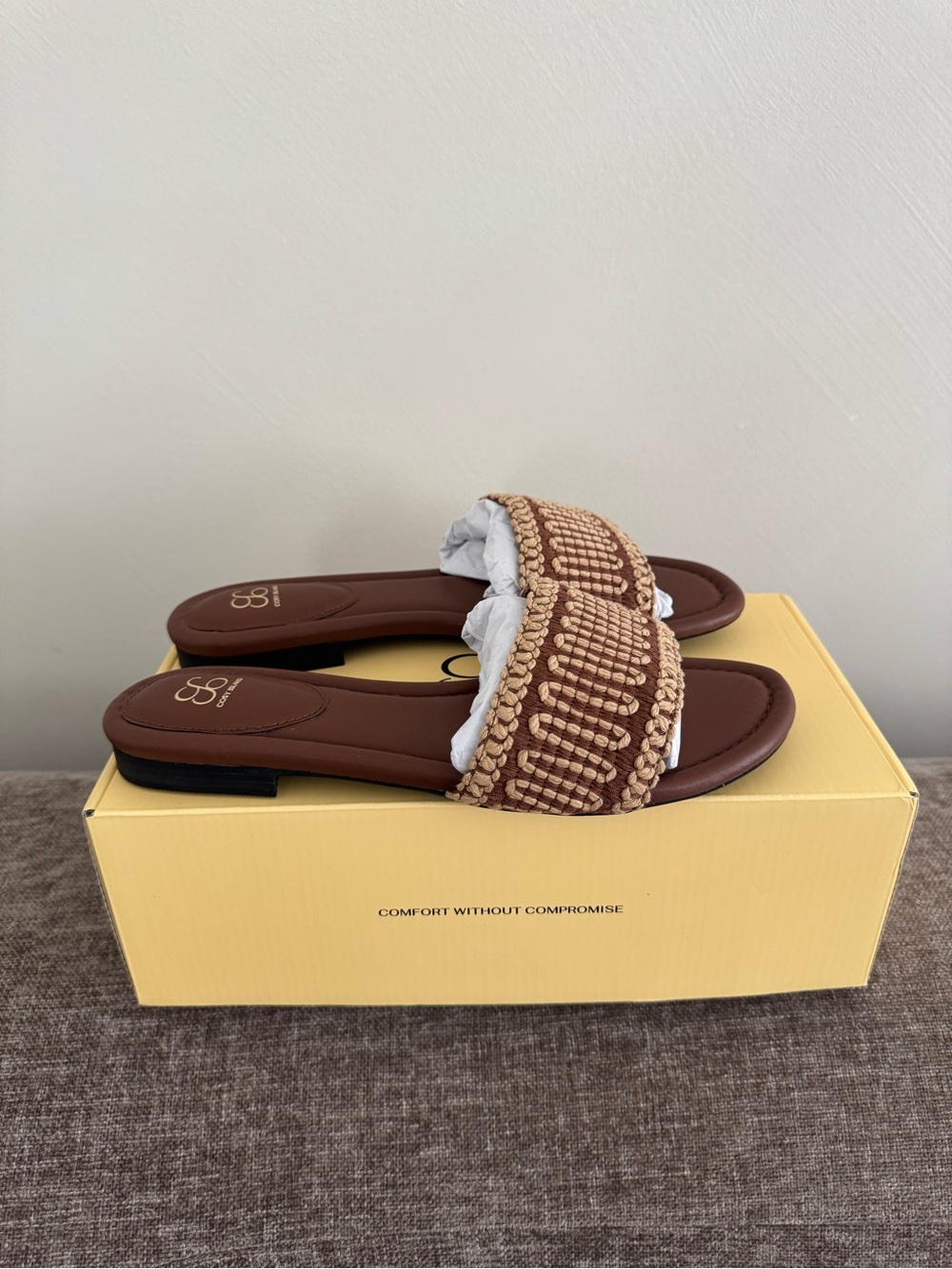 Cosy Island Brown Sandals